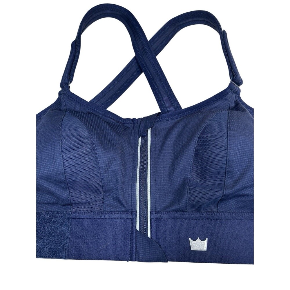Shefit Ultimate Sports Bra High Impact Size LUXE / LARGE Bold Navy Blue NWT - Picture 5 of 10